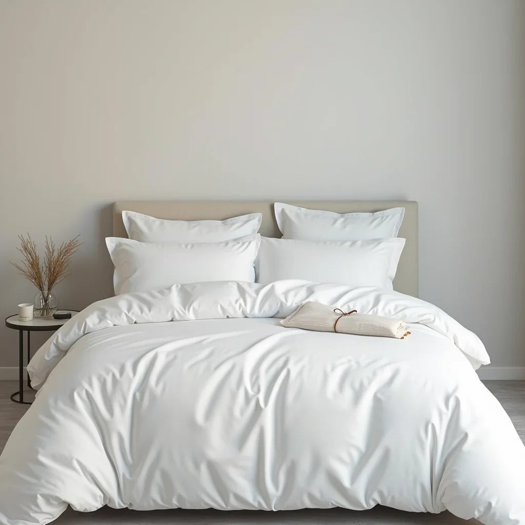 Percale Duvet Cover - ציפת פוך פרקל שמעניקה נוחות פריכה ונשימה טבעית אוורירית